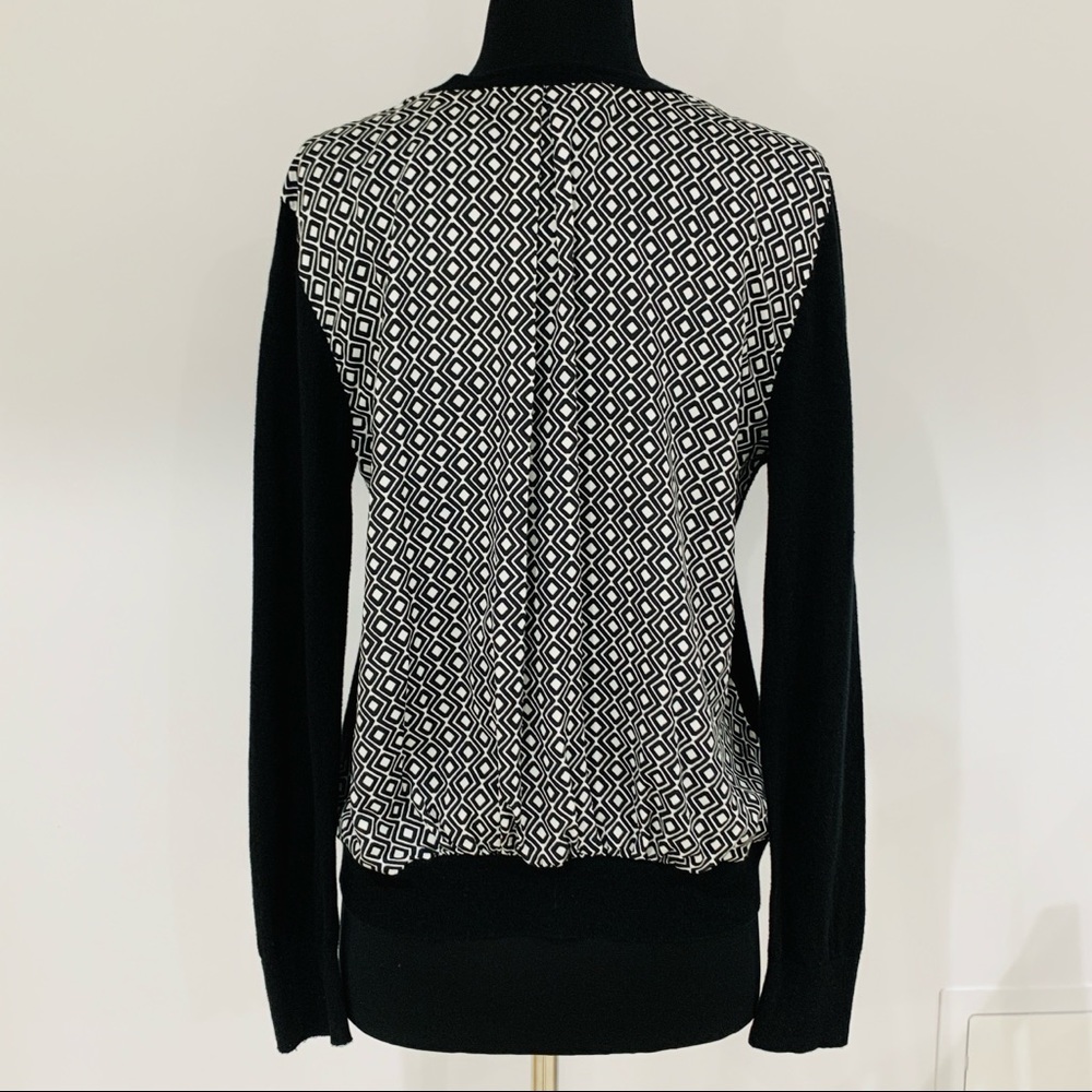 Loft Patterned Back Cardigan - image 4